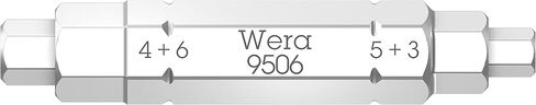 Wera - 05073201001-4-in-1 bit, 9506 SB 4-in-1 Bit 1, 3; 4; 5; 6 x 37 mm in Kuwait
