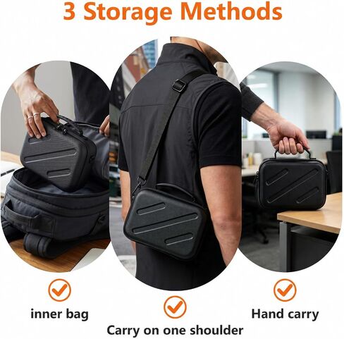 Osmo Pocket 4 Carrying Case Shoulder Bag | For DJI Osmo Pocket 4 Creator Combo/Xtra Muse, Compatible with Osmo Pocket 4/3 Battery Handle,With Removable Shoulder Strap in Kuwait