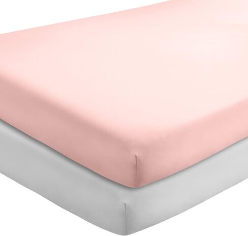 Bare Home 3-Pack Fitted Crib Sheet - Premium 1800 Ultra-Soft Microfiber - Breathable - Baby Sheet - for Boys & Girls - Fits Standard Crib and Toddler Mattresses (Sky Blue) in Saudi Arabia