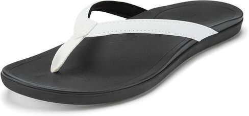 OluKai Ho'opio Women's Beach Sandals, Quick-Dry Flip-Flop Slides | Clean & Minimal Aesthetic, Water Resistant & Enhanced Traction, All-Day Comfort in Kuwait