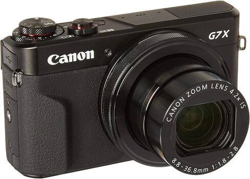 Canon PowerShot G7 X Mark II (Black) (International Model) No Warranty (Renewed) in Kuwait