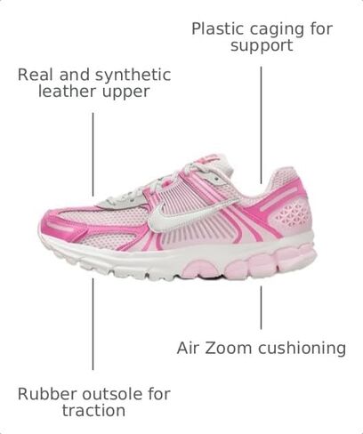 Nike Zoom Vomero 5 Women's Shoes (Hyper Pink/Pink Foam/Playful Pink/Summit White) Size 6 in Kuwait
