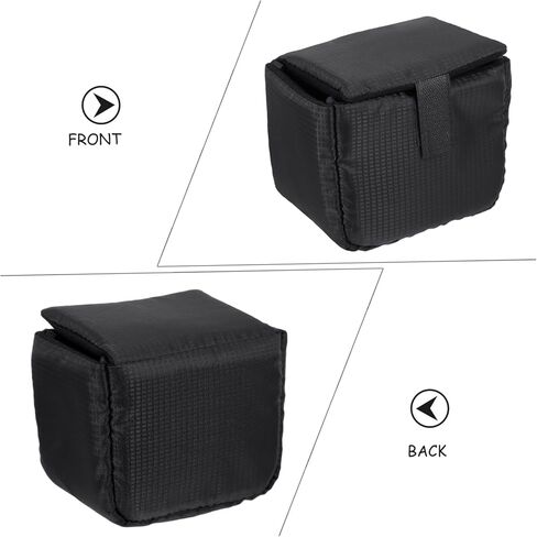 OSALADI Waterproof Shockproof Camera Lens Protective Case Bag 5.91 Inch Portable Thickened Lens Pouch for Outdoor Photography Equipment Storage in Kuwait