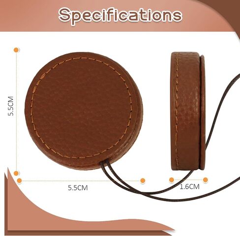 Lens Cap Fit for Fujifilm Mini EVO Instant Camera, Anti-Scratch Aluminum Lens Cover with Flocking Internal (Brown) in Kuwait