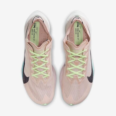 Women's ZoomX Vaporfly Next% 4 (602 - Silt Red/Black-Barely Volt-Pearl Pink) in Kuwait