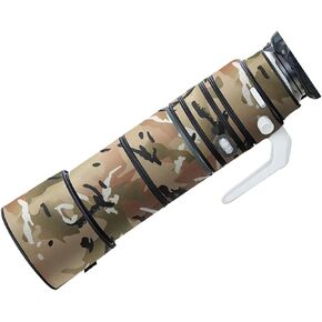 Waterproof Lens Cover for Canon RF 200-800 F6.3-9 is,Green Leaf camo | Lens Protective Camouflage Lens Protection Sleeve Rain Cover in Kuwait