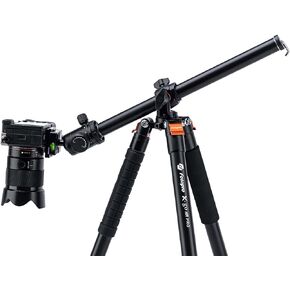 Fotopro Carbon Fiber Horizontal Tripod, 62.6 Inch 2-in-1 Camera Tripod Monopod with 360 Degree Ball Head Quick Release Plate for DSLR Video Camcorder, Max Load 22lbs in Kuwait
