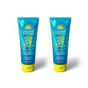 Ocean Potion Kids Sunscreen SPF 50, Broad Spectrum UVA/UVB Protection with Aloe and Vitamin E, Non-Greasy Sunscreen Lotion for Kids 6.8 oz in Saudi Arabia
