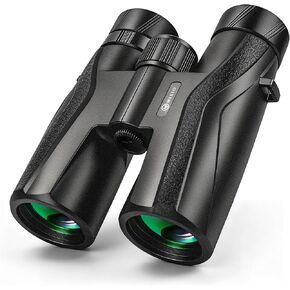 10x42 Binoculars for Adults High Powered Waterproof with Large View | Professional HD Binoculars BAK4 Prism FMC Lens Bird Watching Binoculars for Cruise Ship Hunting Camping Travel Sport Safari in Kuwait