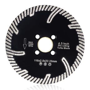 Casaverde 6" Diamond Turbo Cutting Blade for Granite and Marble | Turbo Rim with Protection Teeth,for Excellent cutting Speed & Free of Chipping in Kuwait