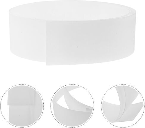 COHEALI LED Light Diffuser Panel White Plastic 0.8mm Thickness for Ambient and Task Lighting Minimizing Glare and Providing Uniform Illumination Light Strip Diffuser Sheet in Kuwait