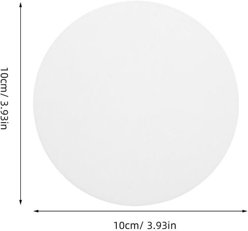 FOMIYES 5pcs Anti-glare round Acrylic Light Diffuser for Ceiling Lights, 4 Inch Bulb Diffuser Cover with Maintenance-free Material, for Flush Mount Fixtures and Reading at Home in Kuwait