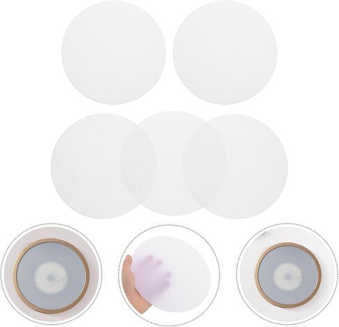 FOMIYES 5pcs Anti-glare round Acrylic Light Diffuser for Ceiling Lights, 4 Inch Bulb Diffuser Cover with Maintenance-free Material, for Flush Mount Fixtures and Reading at Home in Kuwait