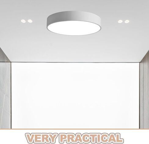 Lamp Shade Diffuser Easy Installation Acrylic 13.6 Inch White with Gentle and Even Illumination for Ceiling Light Replacement Cover for Bedrooms and Home Environments in Kuwait