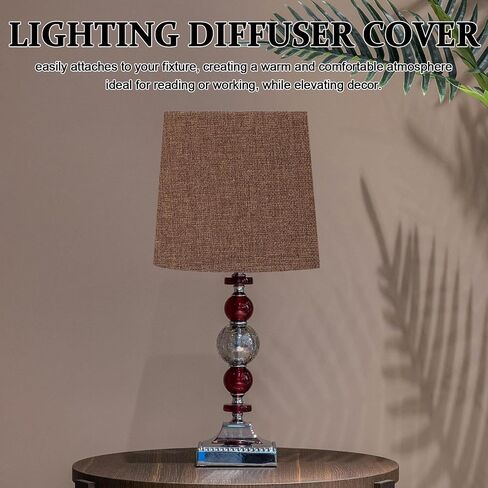 HEMOTON 2pcs Flexible Pvc Light Diffuser Cover for Drum Lampshade 12x6 Inch Ceiling Light Diffuser Panel Trimmable and Easy Installation and Rooms in Kuwait
