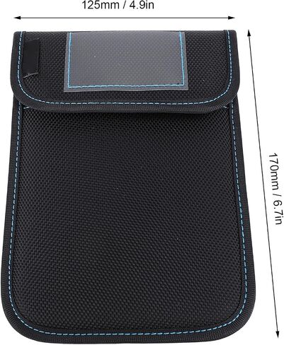 LICAEVEY 4x5.65inch Lens Filter Carry Case Wallet, Water Dust Proof Anti Scratch Pouch for Cinema Lens Filter, with Hook and Loop Closure and Label in Kuwait