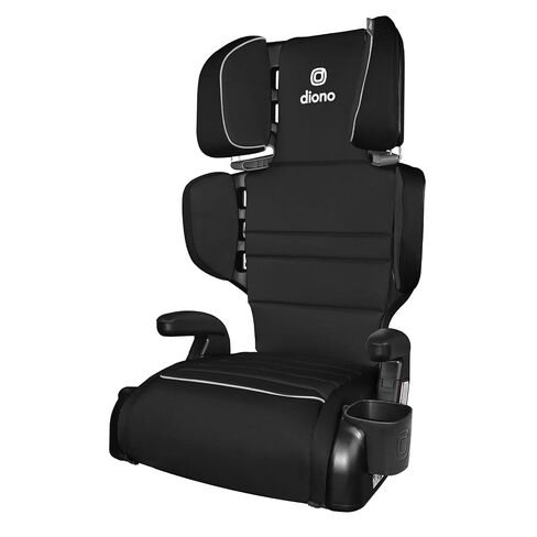 DIONO Connect3 R 2-in-1 Back Booster ، Slim Fit 3-Across في العديد من سيارات السيدان المتوسطة الحجم وسيارات الدفع الرباعي ، للأطفال من 40-120 رطلاً. in Kuwait