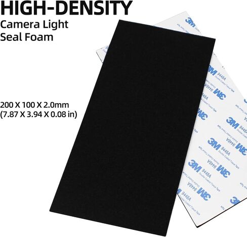 2pcs Light Seal Foam Repair Kit High-Density Light Leak Proof Foam for 135 120 Film Camera and Medium Large Format Camera Light Seal Foam Replacement in Kuwait