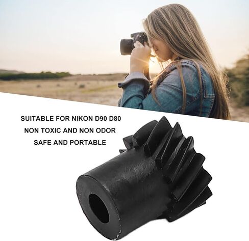 KIMISS Camera Aperture Motor Gear Black Aperture Motor Gear Repair Replacement Accessories for D90 D80 Digital Camera SLR in Kuwait