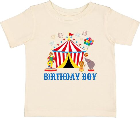 inktastic Circus Birthday Boy Carnival Theme Baby T-Shirt in Kuwait