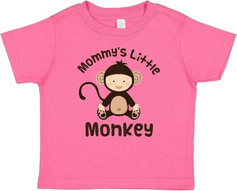 inktastic Mommys Little Monkey Baby Boy Outfit Baby T-Shirt in Kuwait