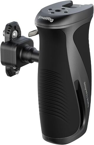 SmallRig Rotating Side Handle with HawkLock H21 Quick Release NATO Clamp, Includes H21 NATO Rail, 360° Adjustable, 15kg/ 33lb Load, Ergonomic Silicone Grip in Kuwait