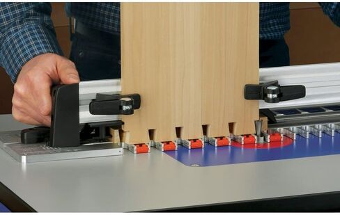 Rockler Leigh RTJ400 16" Router Table Dovetail Jig - Precision Router Jig for Through Dovetails - Box Joints and Finger Joints - Advanced Woodworking Router Workstation Joinery System in Kuwait