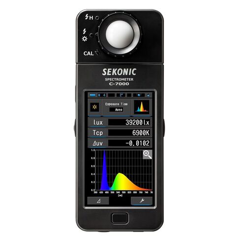 Sekonic C-4000 Spectrometer, Professional Light Meter with Bluetooth, 1600K-40000K Range, Smartphone App Compatible, USB-C Connection in Kuwait