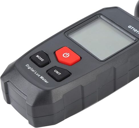 LiebeWH Digital Illuminance Light Meter, FC Meter with 0-200000 LX Range and Temperature Sensor, for Indoor Outdoor Plants LED Grow Light Photography in Kuwait