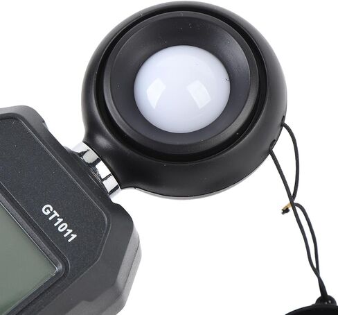 LiebeWH Digital Illuminance Light Meter, FC Meter with 0-200000 LX Range and Temperature Sensor, for Indoor Outdoor Plants LED Grow Light Photography in Kuwait