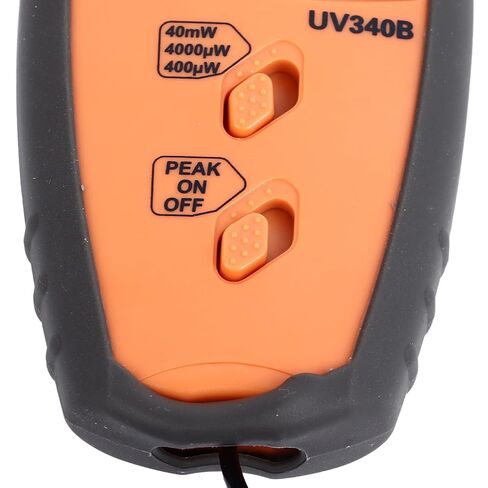 Light Meter, A B Tester with LCD Display, Portable Meter for Lamp Testing and More for Measuring Light, Test Range: 0-40mW, 290-390nm in Kuwait