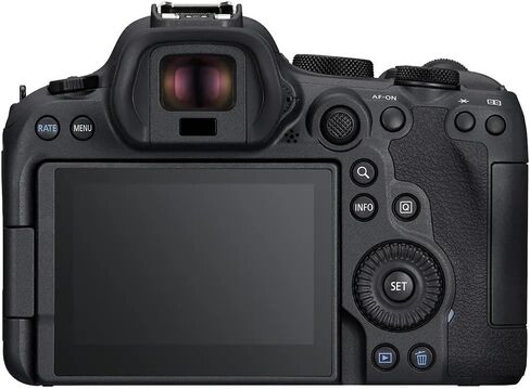 Canon EOS R6 Mark II Mirrorless Camera Body Bundle, Black | 24.2MP Full-Frame CMOS Sensor, 4K Video, Dual Pixel AF II, IBIS, Black, + Extra Battery, Bag, Canon 1-Year Warranty in Kuwait