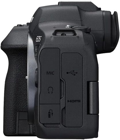 Canon EOS R6 Mark II Mirrorless Camera Body Bundle, Black | 24.2MP Full-Frame CMOS Sensor, 4K Video, Dual Pixel AF II, IBIS, Black, + Extra Battery, Bag, Canon 1-Year Warranty in Kuwait