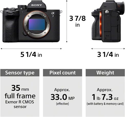 Sony Alpha 7 IV Full-frame Mirrorless Interchangeable Lens Camera (Renewed) in Kuwait