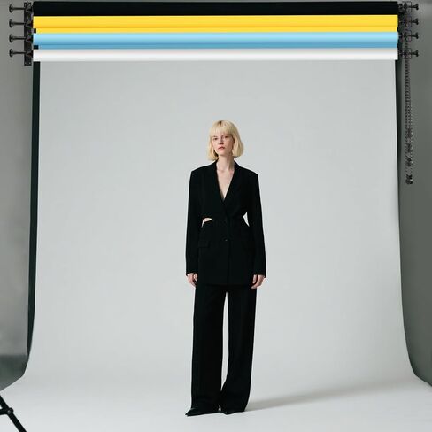 WELLMAKING 4 Axis Manual Background Lifter for Studio Photography | Backdrop Support System, Adjustable Height Control, Muslin Background Compatible, Smooth Operation, Photo Video Event Setup in Kuwait