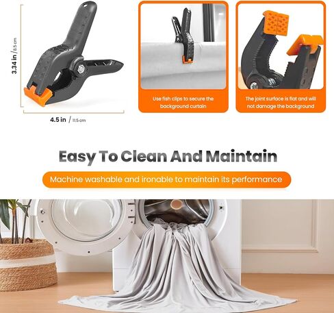 Jiang&Rong White Screen Backdrop Stand Kit 5x10FT with Reverse Folding Base | Portable T-Shape Background Stand for Photography, Streaming, Video Recording, Includes Carry Bag & 6 Clamps in Kuwait