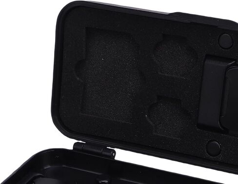 Lens Filter Case, Heavy Duty Protection Shock Absorbing For Photography On The Go Photography Black Plastic Sponge in Kuwait