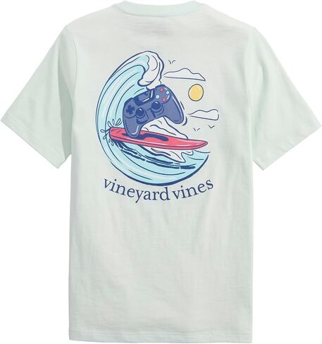 Vineyard Vines Baby Boys' Boys' Surfin Controller Short-Sleeve Pocket Tee in Kuwait
