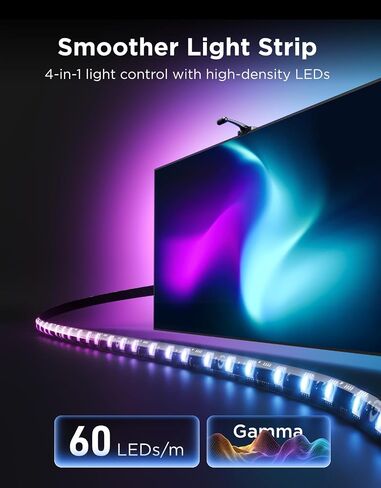 Govee TV Backlight 3 with Dual 4MP Lens Bundle LED Smart Light Bulbs in Kuwait