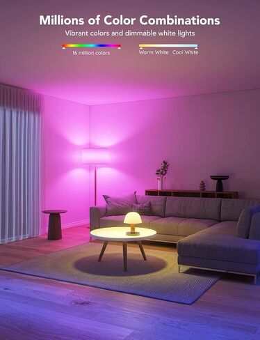 Govee TV Backlight 3 with Dual 4MP Lens Bundle LED Smart Light Bulbs in Kuwait