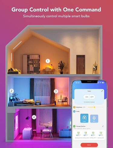 Govee TV Backlight 3 with Dual 4MP Lens Bundle LED Smart Light Bulbs in Kuwait