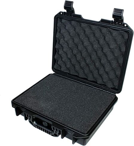 14in Waterproof Hard Case with DIY Customizable Foam Insert (13 x 9.8 x 3.3in Interior) in Kuwait
