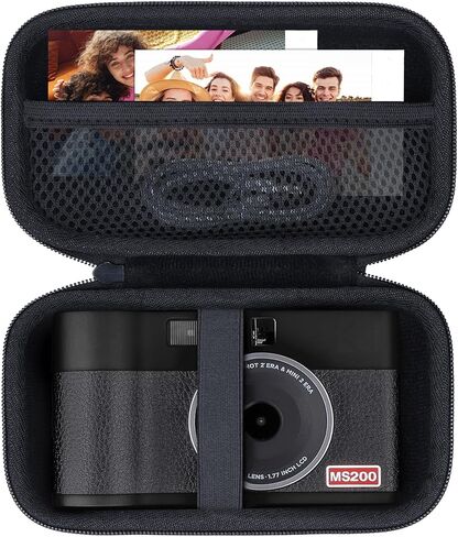 Lebakort Hard Case Compatible with KODAK Mini 2 Retro P210R / Mini Shot 2 Retro C210R Instant Digital Camera Photo Printer, Black Case in Saudi Arabia