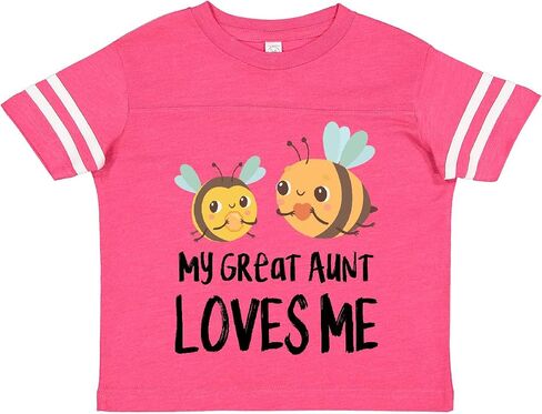 inktastic Bees My Great Aunt Loves Me Toddler T-Shirt in Kuwait