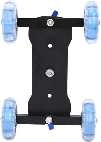 Zerodis Chess Leisure Sports Aluminium Alloy Slider Cart Smooth Movement for DSLR and Camcorder Users Camera Dolly Roller in Kuwait