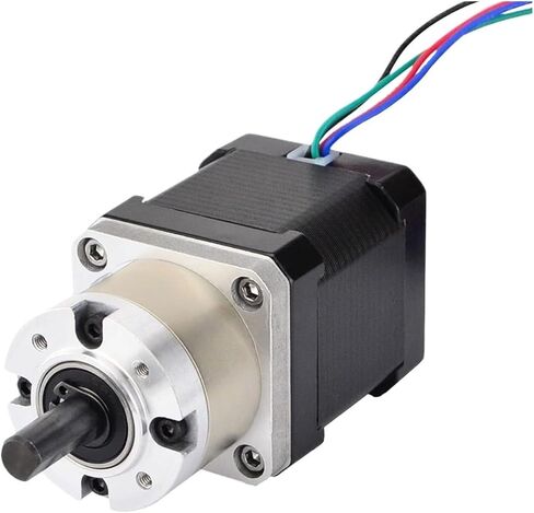 Stepper Motor Nema 17 Stepper Motor 5:1 Planetary Gearbox High Torque Nema17 Geared Stepper Motor 1.68A in Kuwait