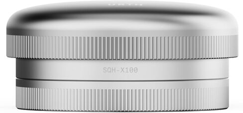 Urth Square Alloy Lens Hood Kit: Compatibile with Fujifilm X100 (V/VI) — Metal Shade with Adapter Ring & Cap (Silver) in Kuwait