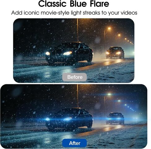 1.2X Anamorphic Lens Compatible with DJI Osmo Pocket 3 & Pocket 4 Only, 3 Elements 3 Groups Cinematic Optical Glass, Magnetic Lens Attachment for Widescreen Video & Film Look, Lightweight Gimbal Safe in Kuwait
