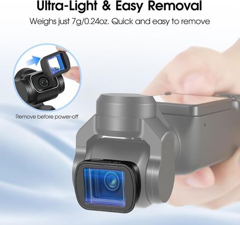 1.2X Anamorphic Lens Compatible with DJI Osmo Pocket 3 & Pocket 4 Only, 3 Elements 3 Groups Cinematic Optical Glass, Magnetic Lens Attachment for Widescreen Video & Film Look, Lightweight Gimbal Safe in Kuwait