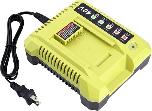 Replacement for Ryobi 40V Battery Charger, OP401 Charger Compatible with Ryobi 40V Lithium Battery OP4040 OP4050 OP4050A OP40601 OP4026 OP4015 OP4030 Fast Charger in Kuwait